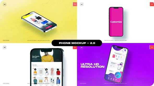 Videohive Phone Mockup - Package 02 35334246