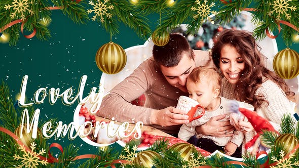 Videohive Merry Christmas Slideshow 35034568