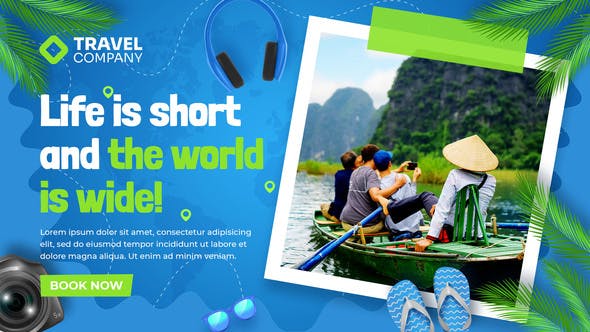 Videohive World Travel Tour Promo 35118887
