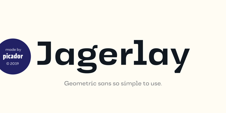 Jagerlay Font Family - 18 Fonts