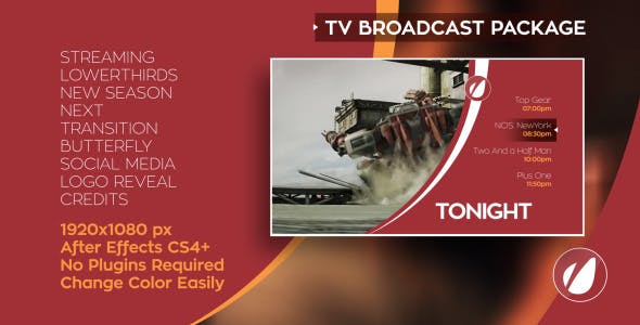Videohive TV Broadcast Package 12621078