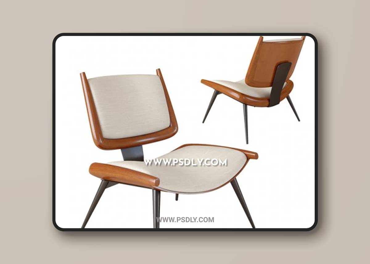 ANTIBES ACCENT CHAIR 3D Models