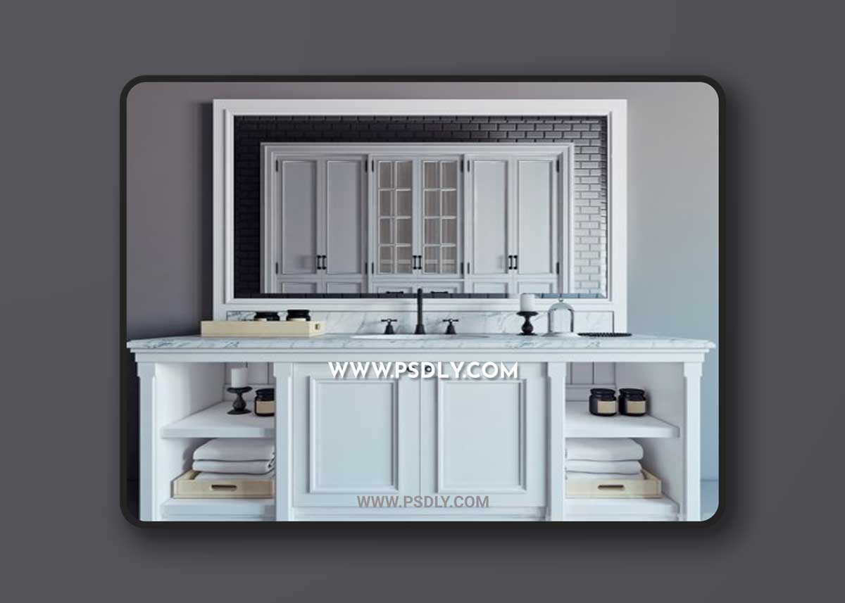 Bathroom furniture05 \ Furniture bathroom05 3D Models