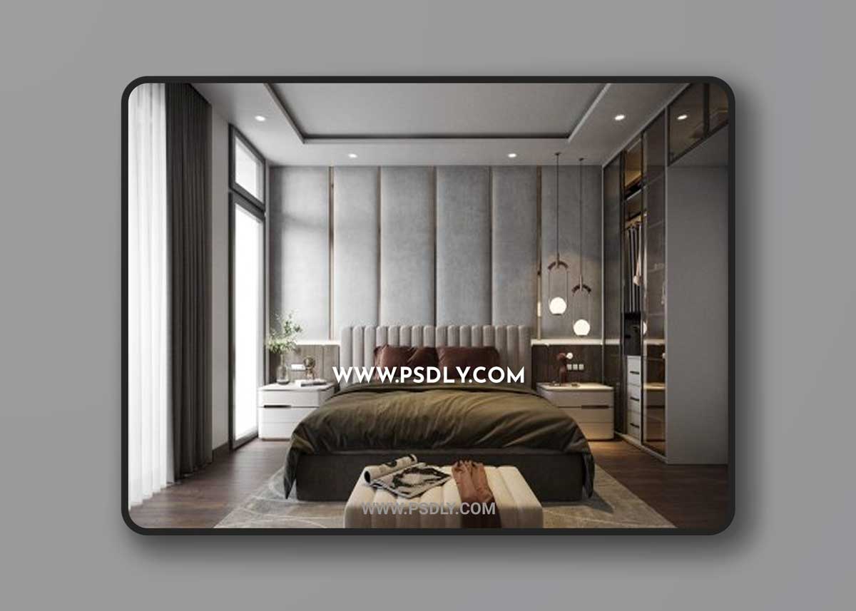 BedRoom Interior By Phan Vu Manh 3D Models