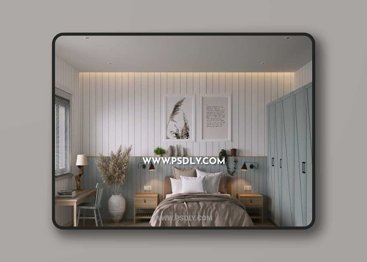 Bedroom Interior by Pham Minh 3D Models