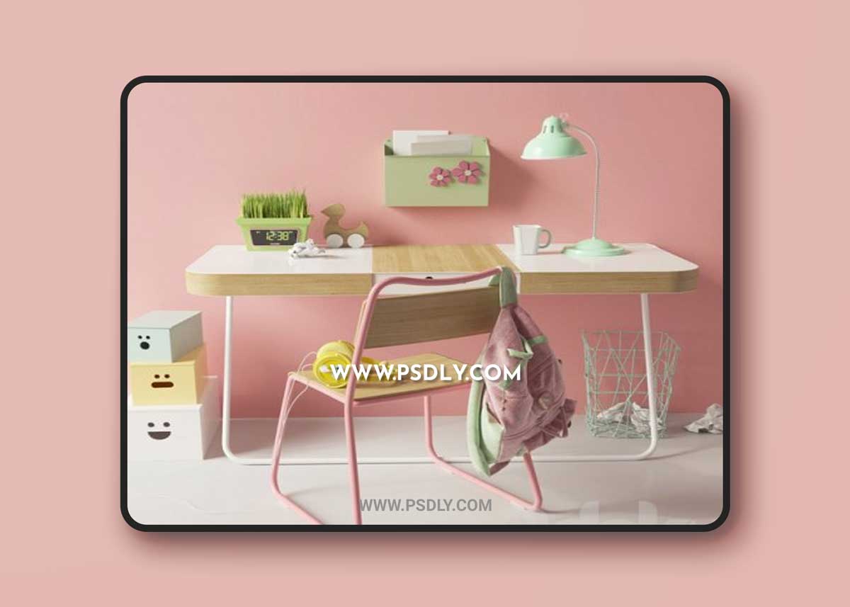 Blocknot_nabor in 01 children 3D Models