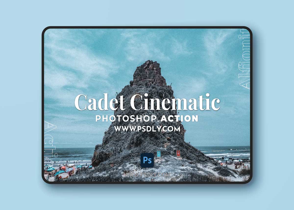 Cadet Cinematic Photoshop Action