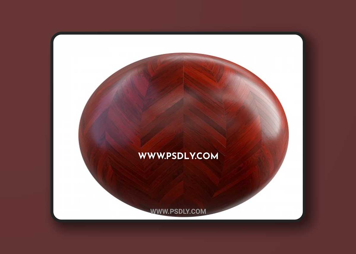 Cherry chevron floor Textures 3D Models