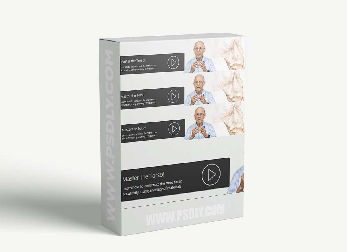 Constructing the Male Torso in Two Colors With Glenn Vilppu