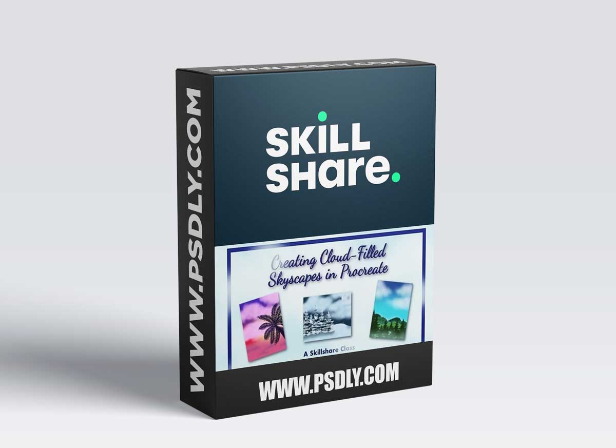 Creating Cloud-Filled Skyscapes in Procreate