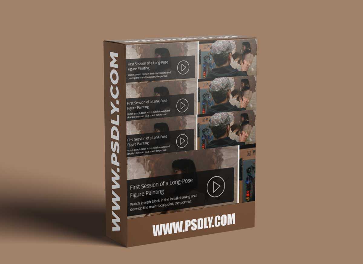 Creating the Initial Drawing and Working on the Portrait with Joseph Todorovitch