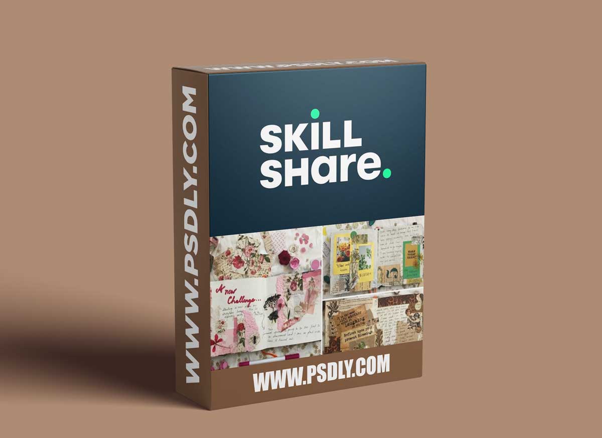 Creative Art & Junk Journaling - Explore 30 Layout Styles + Exercises & Develop A Daily Habit