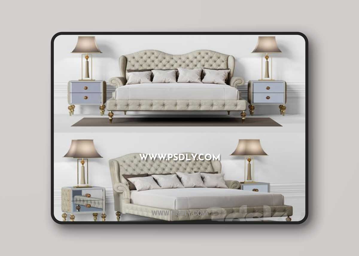 DOLFI ADELAIDE BED 3D Models
