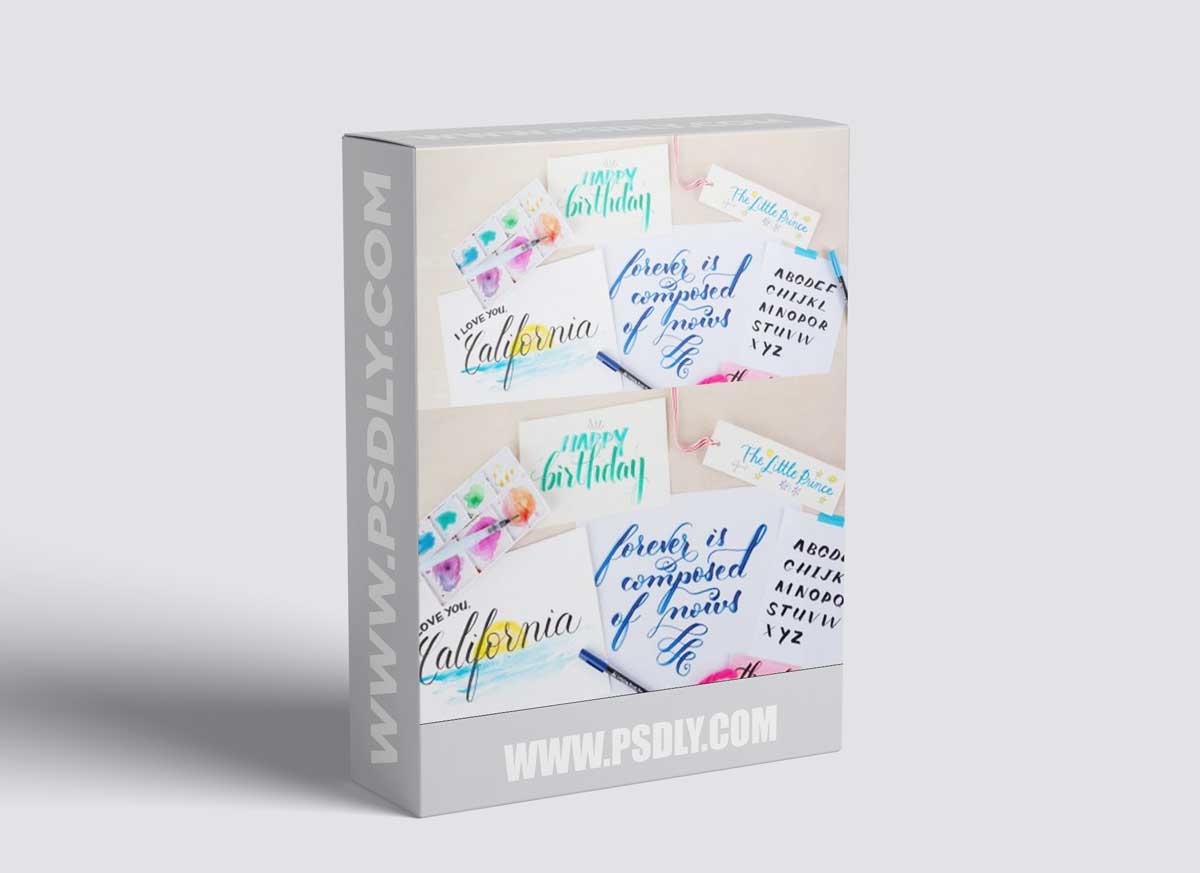 Daily Lettering Challenge: 30 Days of Lettering with Sakura