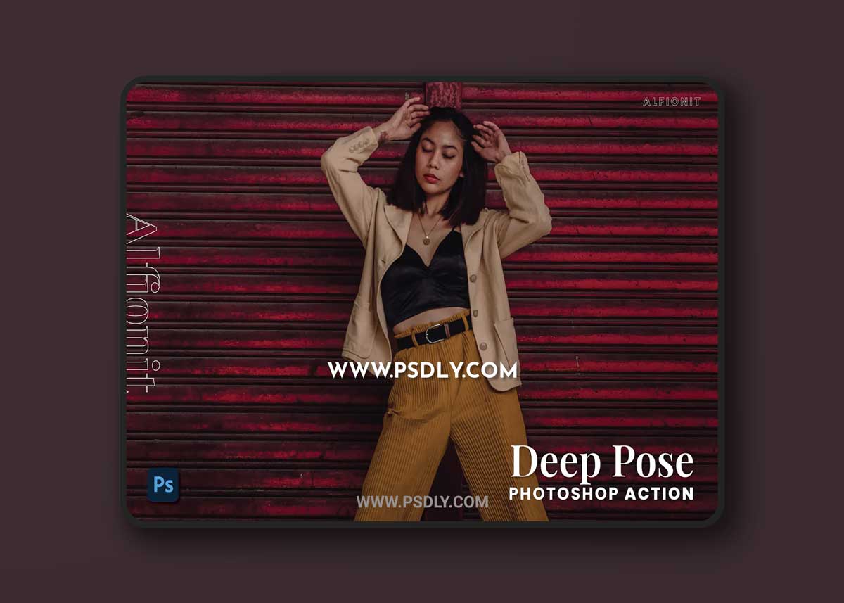 Deep Pose Photoshop Action