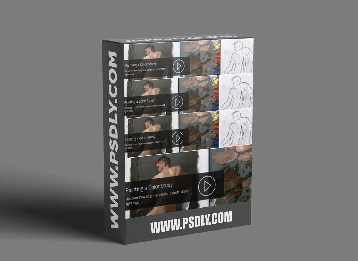 Developing a Color Study of the Male Model with Joseph Todorovitch