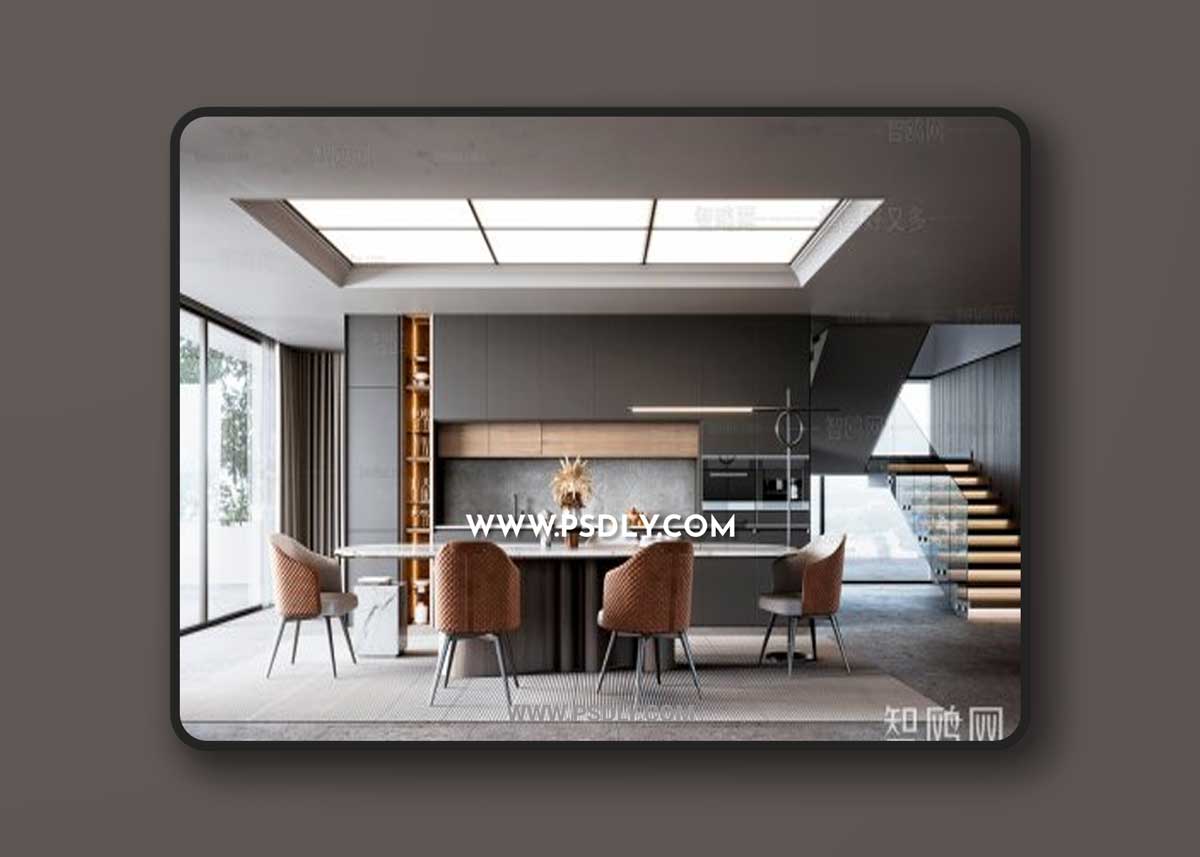 Dining room / Kitchen 1014430 3D Models