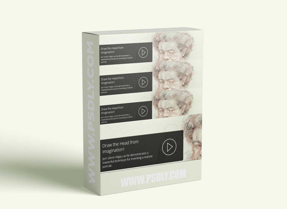 Drawing a Male Head from Imagination With Glenn Vilppu