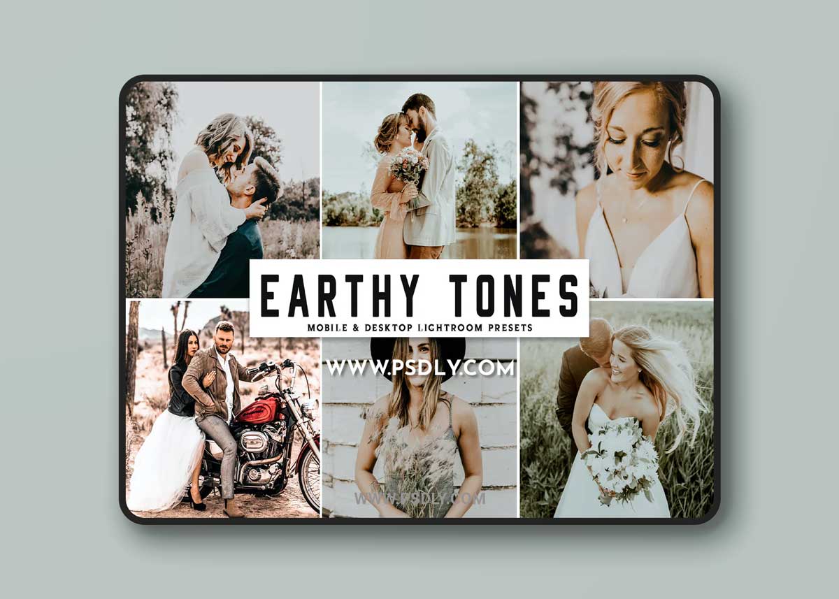 Earthy Tones Mobile & Desktop Lightroom Presets