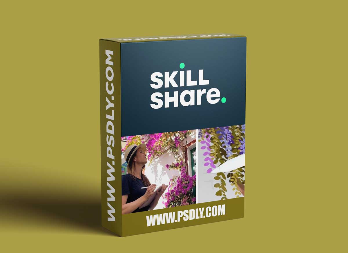 Easy Botanical Illustration with Procreate Brushes: iPad Urban Sketching