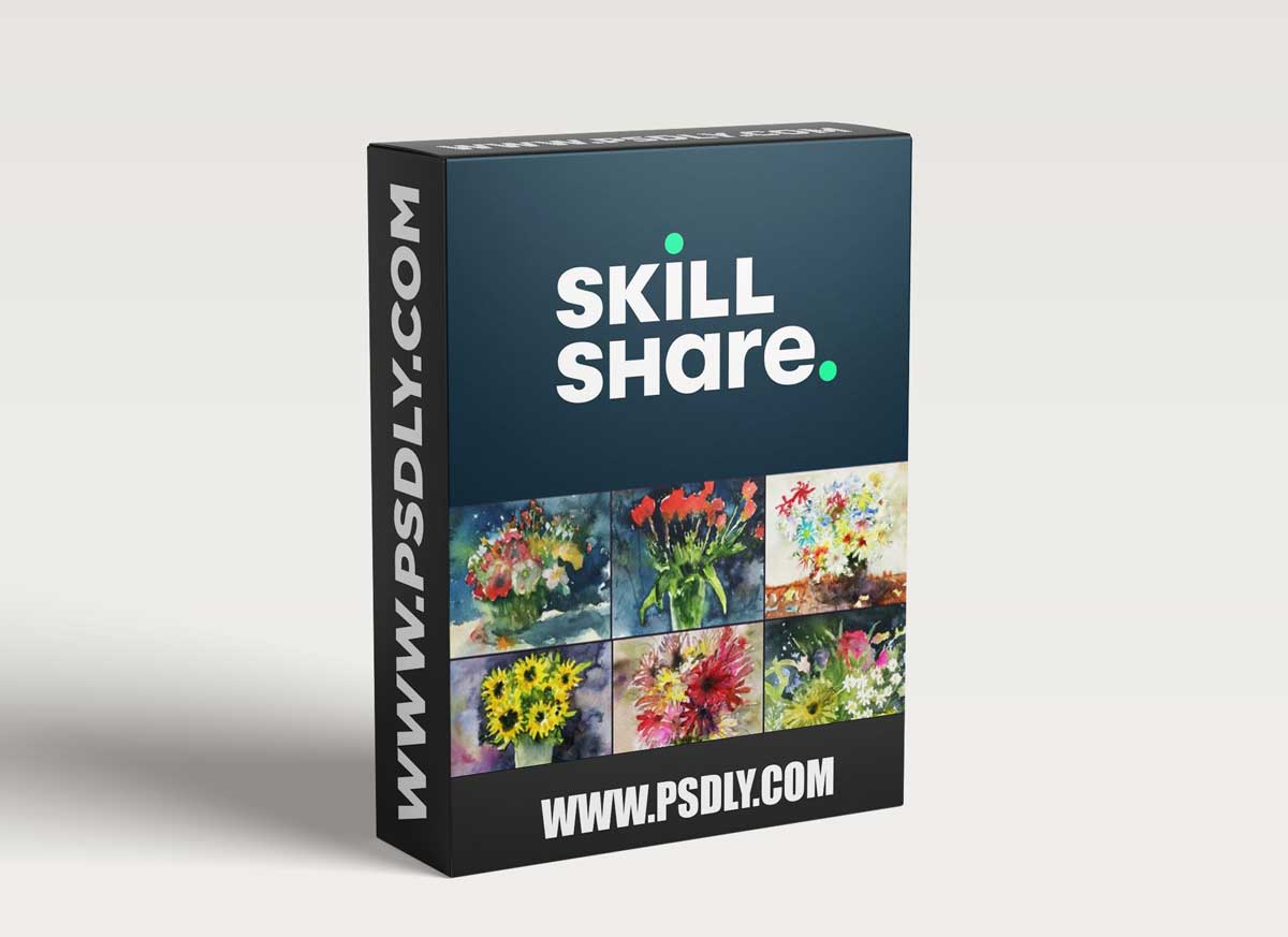 Easy Watercolor Flower Painting