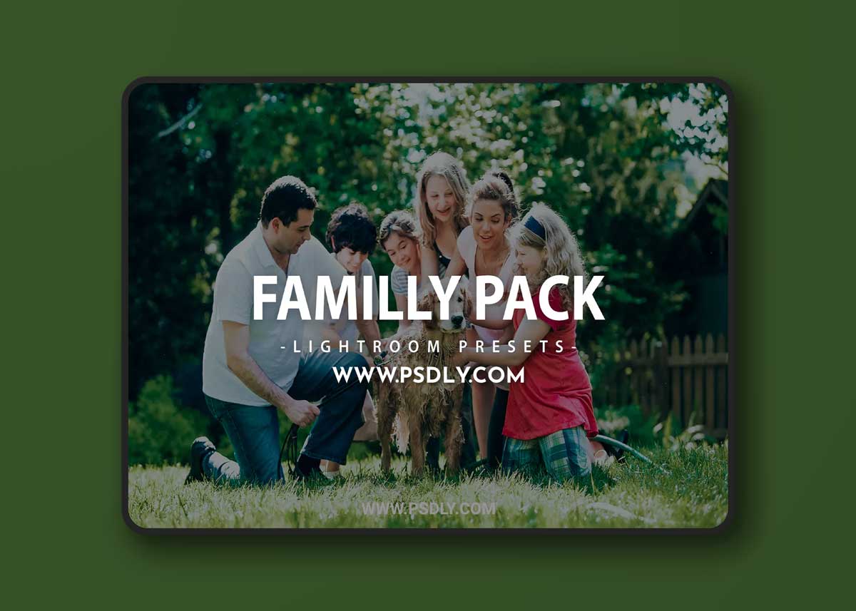 Familly Pack Lightroom Presets