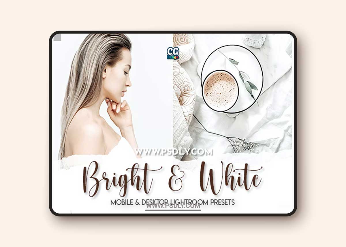GraphicRiver - Bright & White - 15 Premium Lightroom Presets 34016314