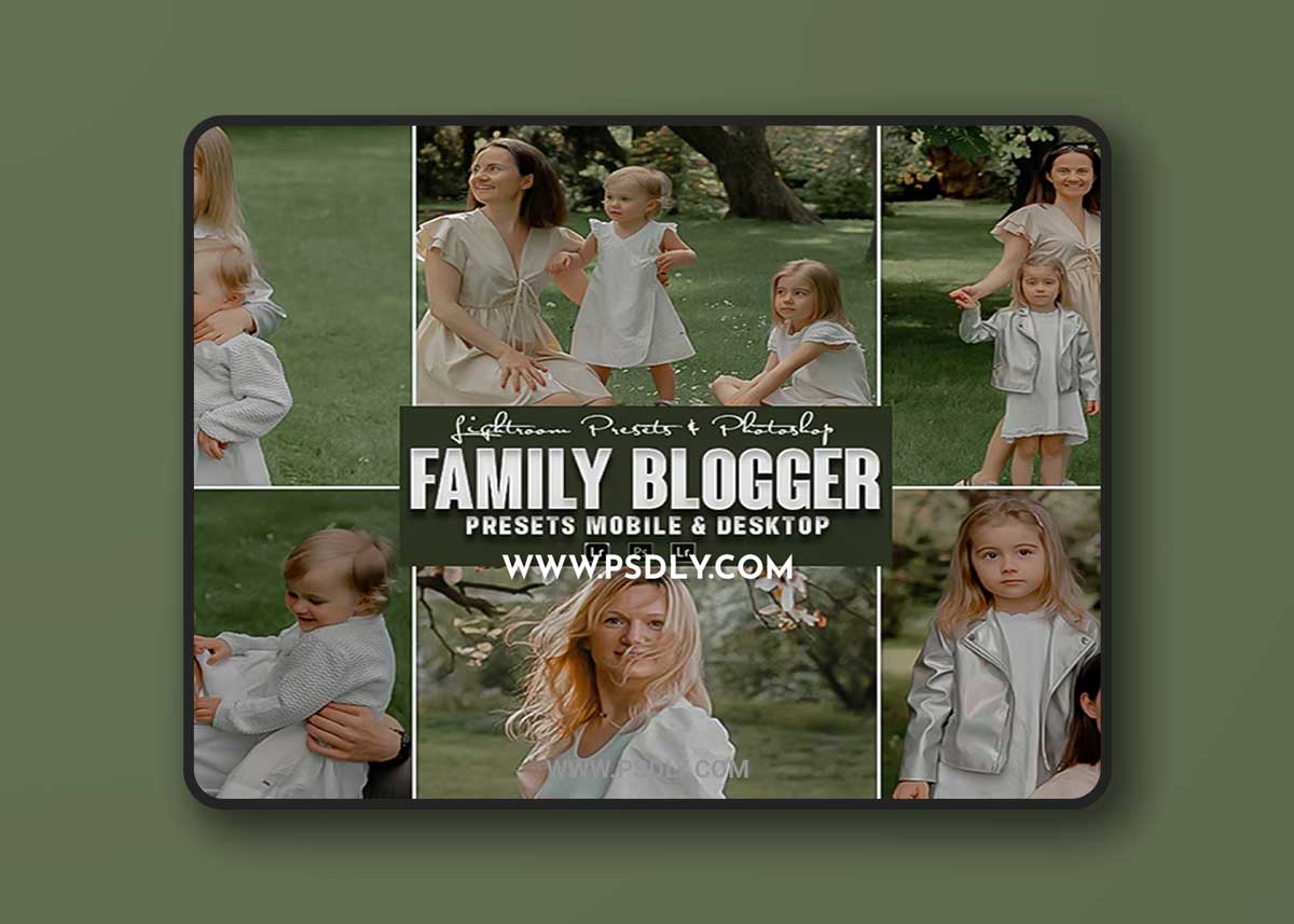 GraphicRiver - Family Moody Photoshop Action & Lightrom Presets 34824156