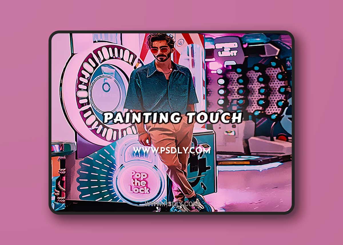 GraphicRiver - Painting Touch Photoshop Action 34532366