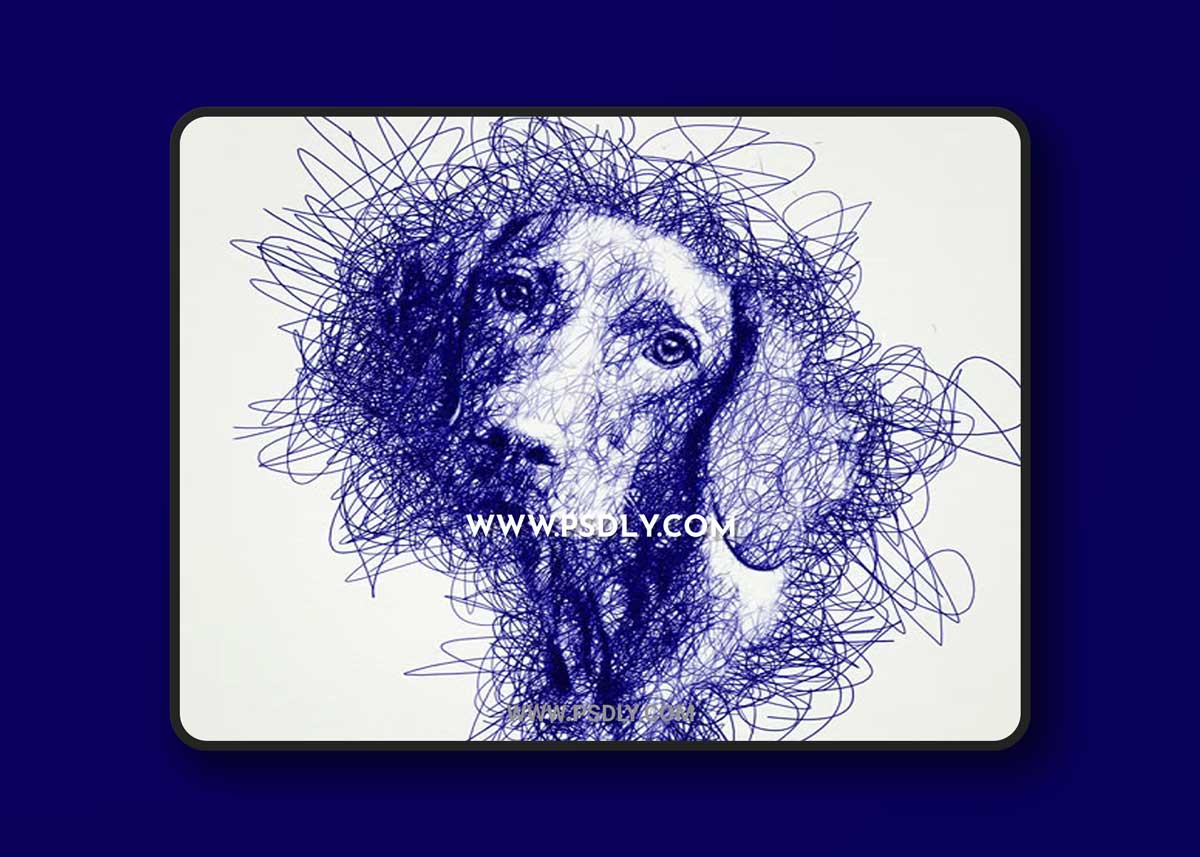 GraphicRiver - Scribble Pen Sketch Photoshop Action V.3 34629454