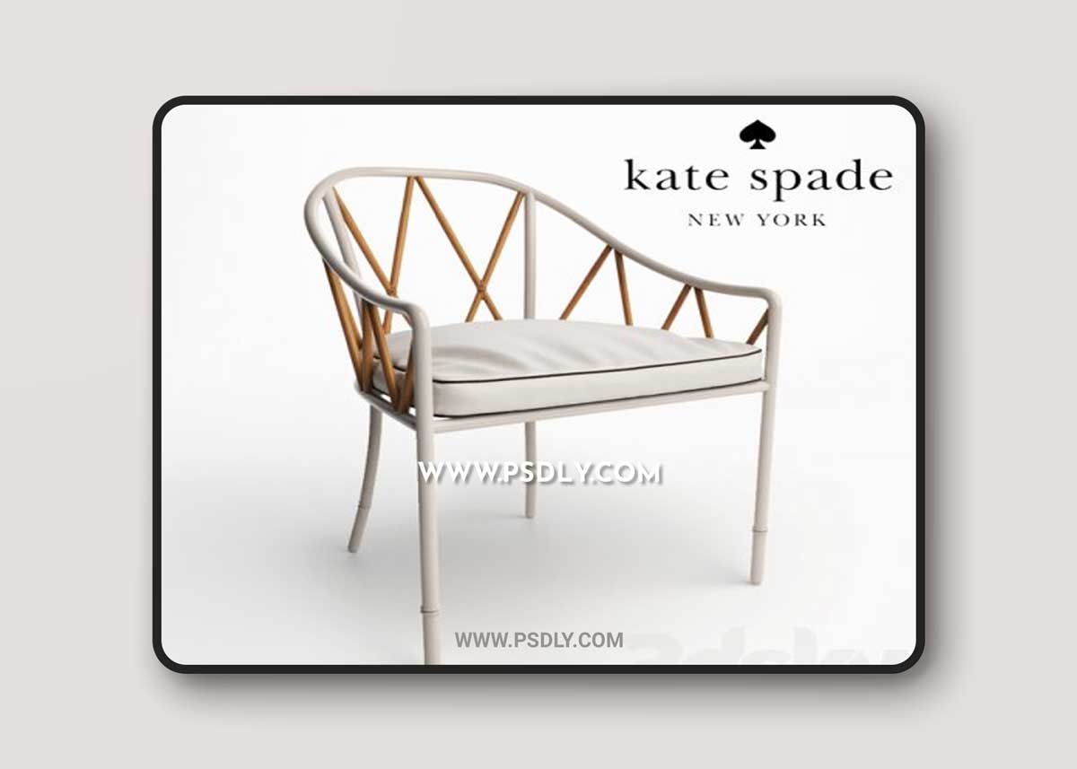 Halsey chair - Kate Spade 3D Models