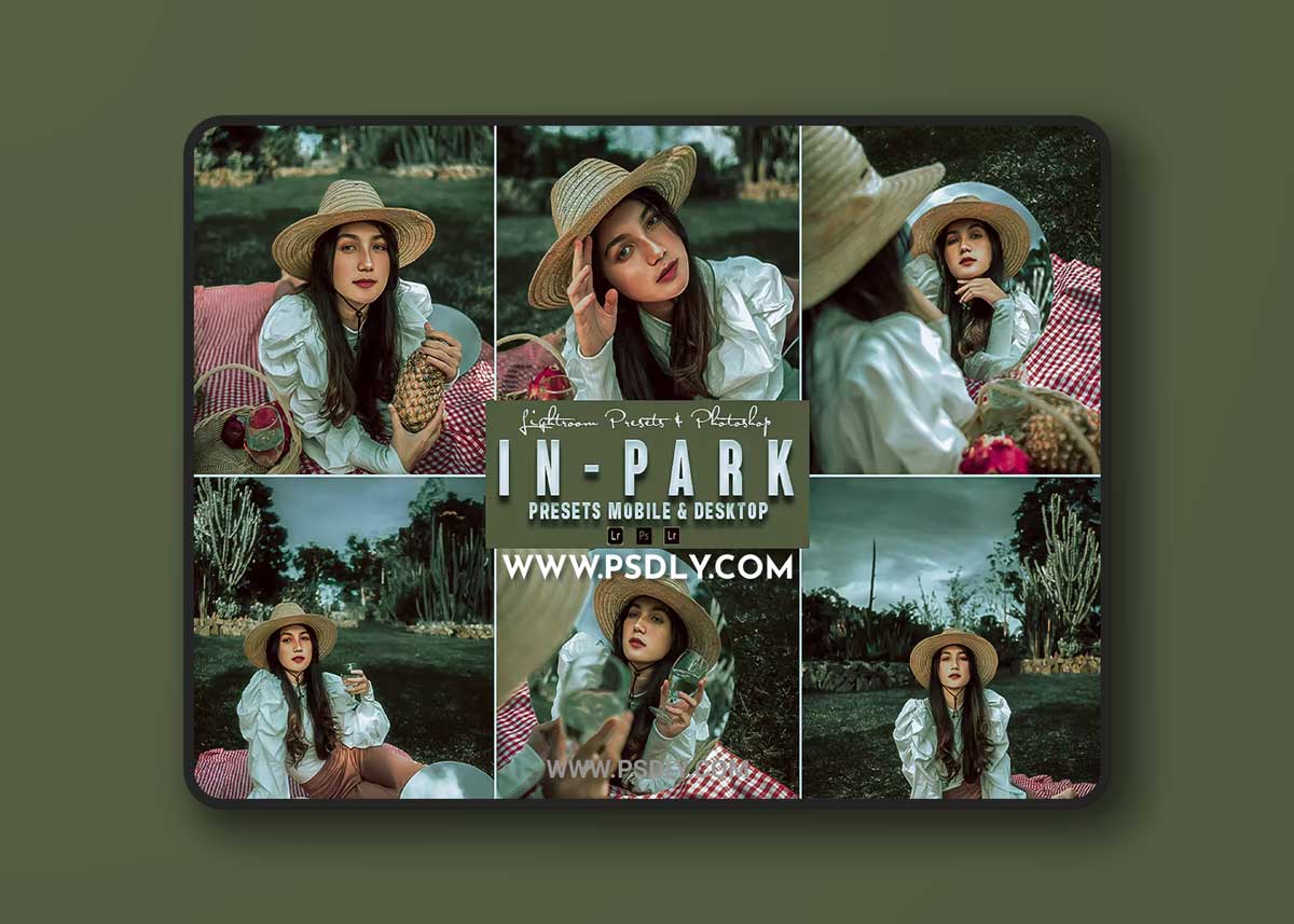 In Park Photoshop Action & Lightrom Presets
