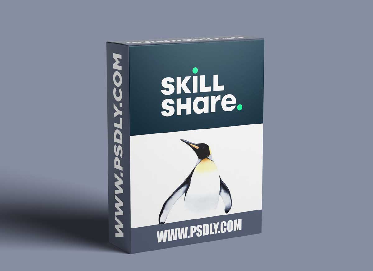 King Penguin Watercolour - Keeping it SimpleKing Penguin Watercolour - Keeping it Simple