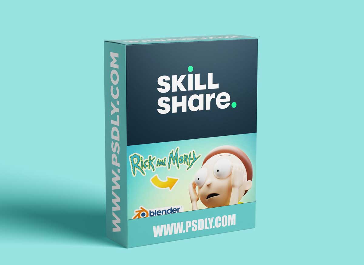 Learn How to Create A 3D Rick And Morty Character