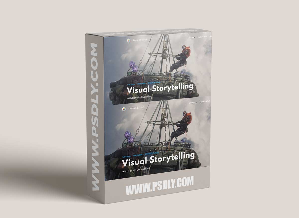 Learn Squared – Visual Storytelling Romain Jouandeau