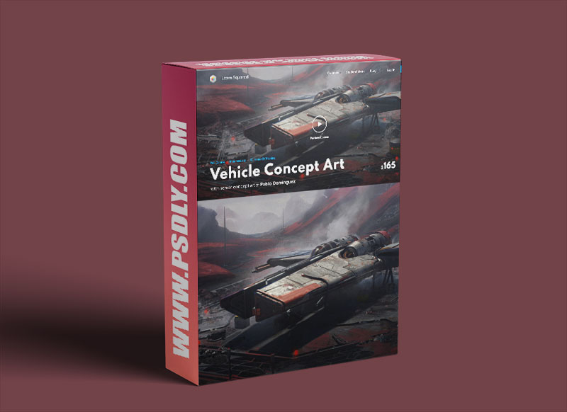 LearnSquared Pablo Dominguez Vehicle Concept Art