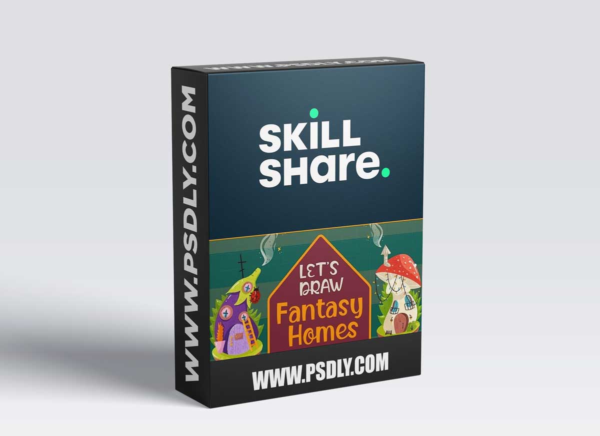 Let's Draw Fantasy Houses | Procreate Illustration