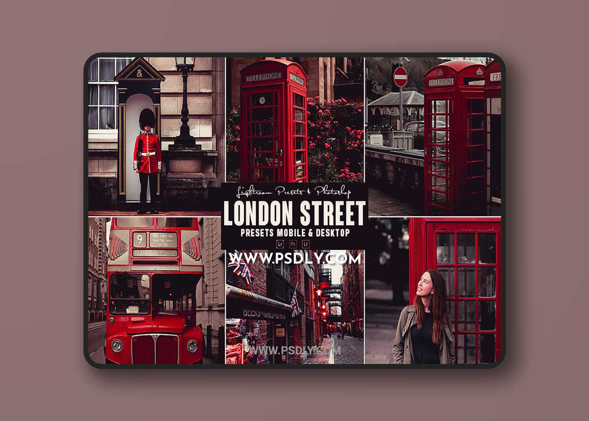 London Photoshop Action & Lightrom Presets