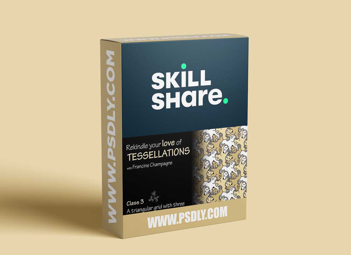 M. C. Escher Tessellations, Class #3, The Three Cozy Buddies Symmetry Group P3