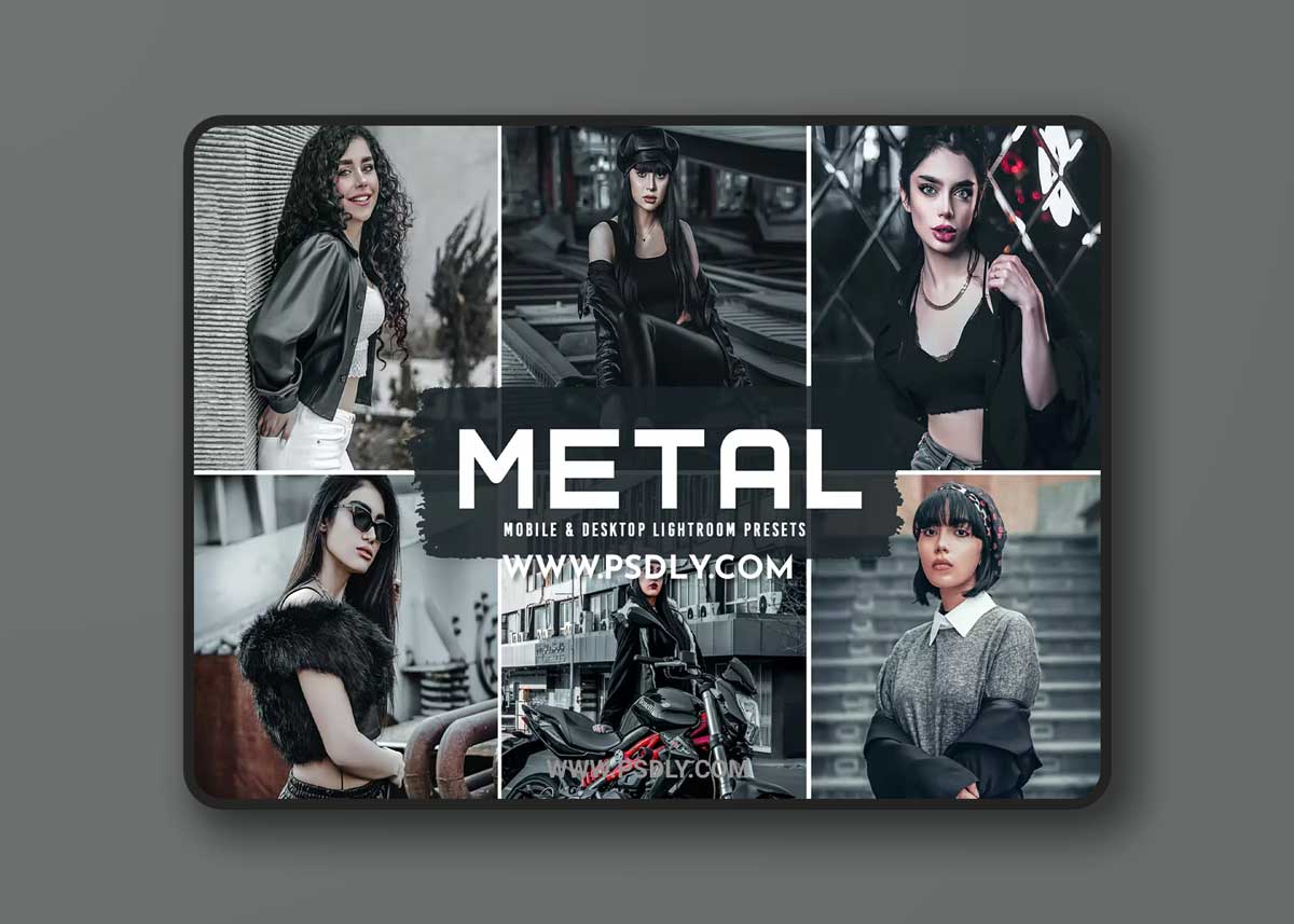 Metal Mobile & Desktop Lightroom Presets