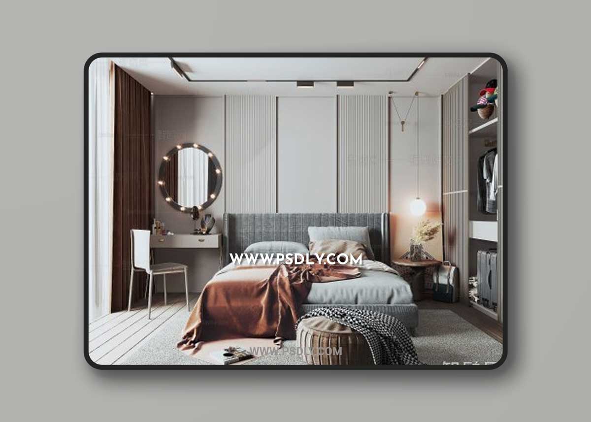 Modern bedroom 796231 3D Models