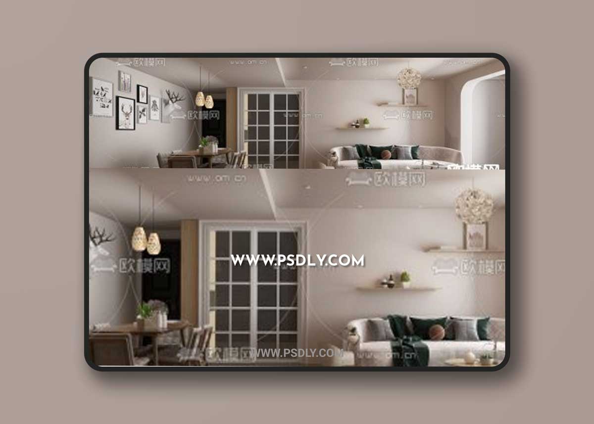 Modern living room 11601811 3D Models