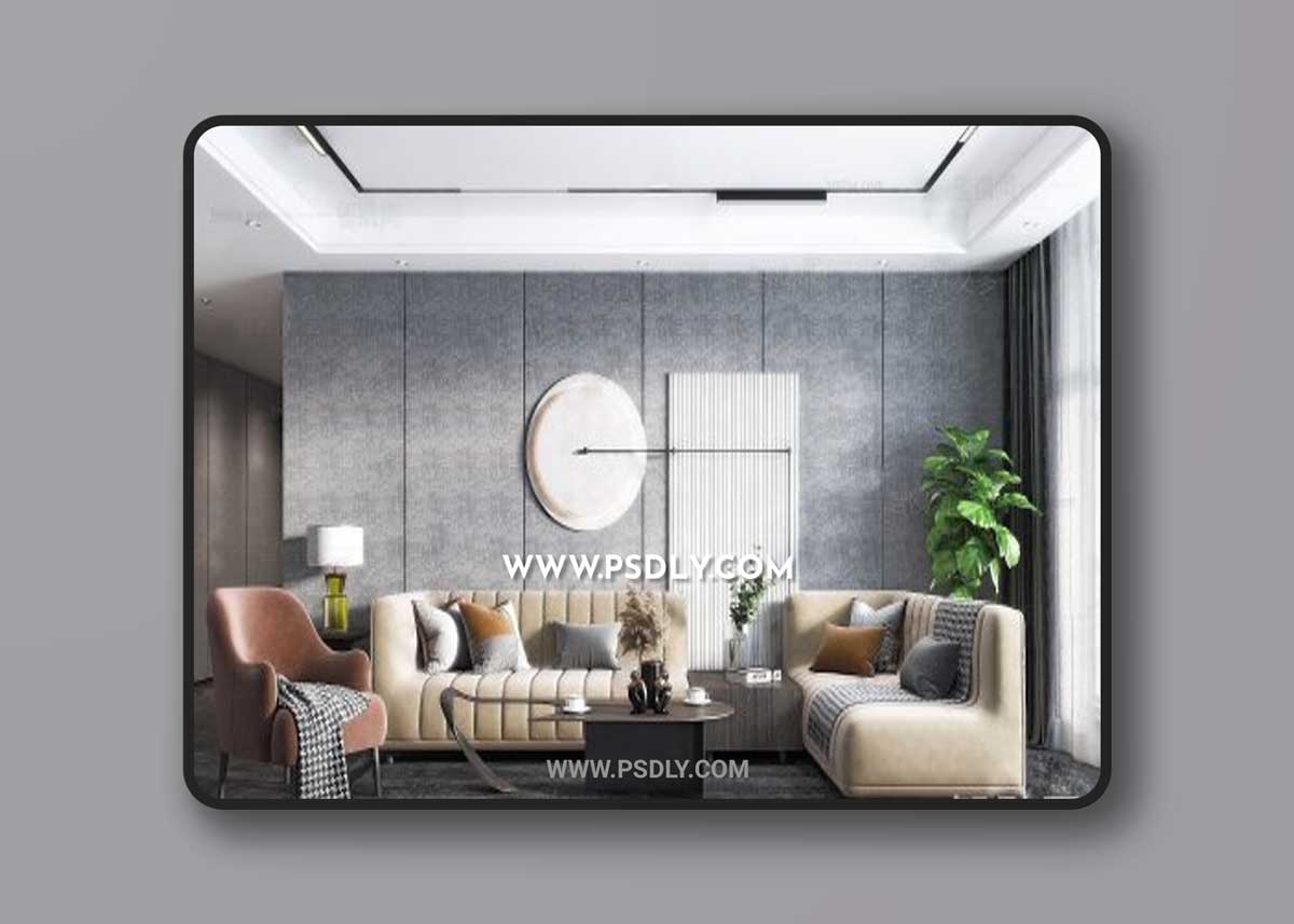 Modern living room 775826 3D Models