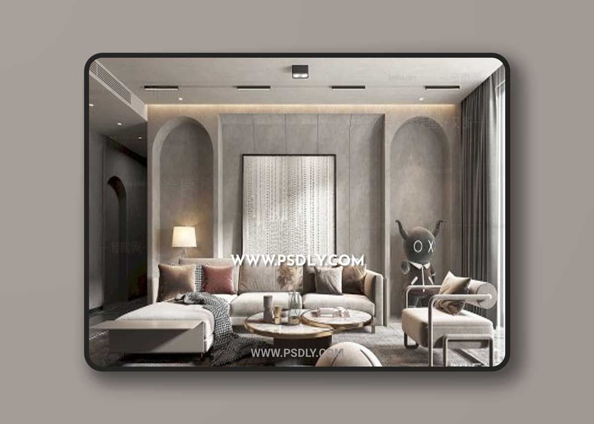 Modern living room 780527 3D Models