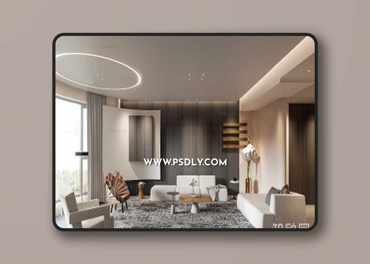 Modern living room 830952 3D Models