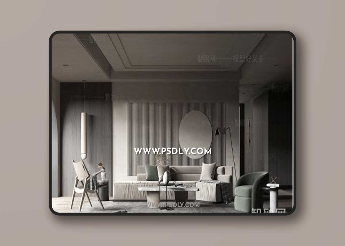 Modern living room 834885 3D Models