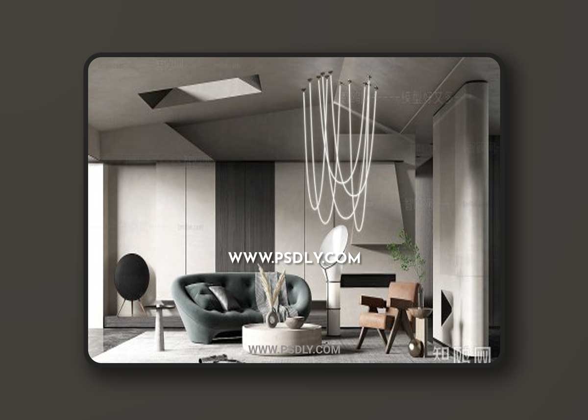 Modern living room 863950 3D Models