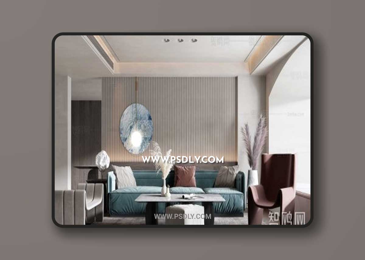 Modern living room 871055 3D model