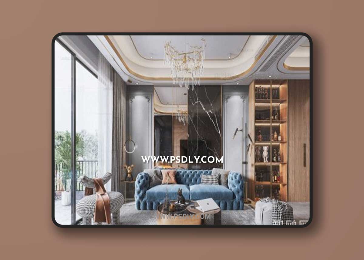 Modern sofa 735801 3D Models