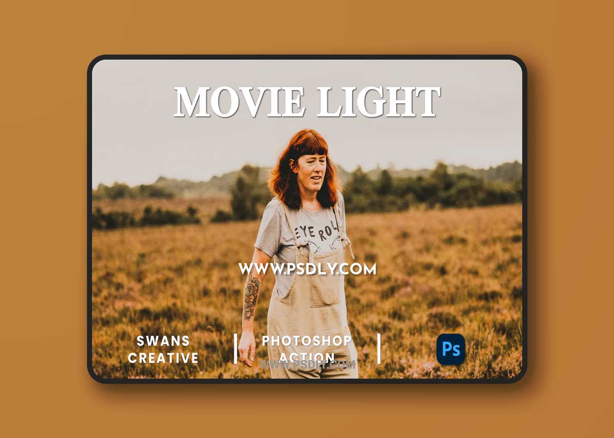 Movie Light Photoshop Action